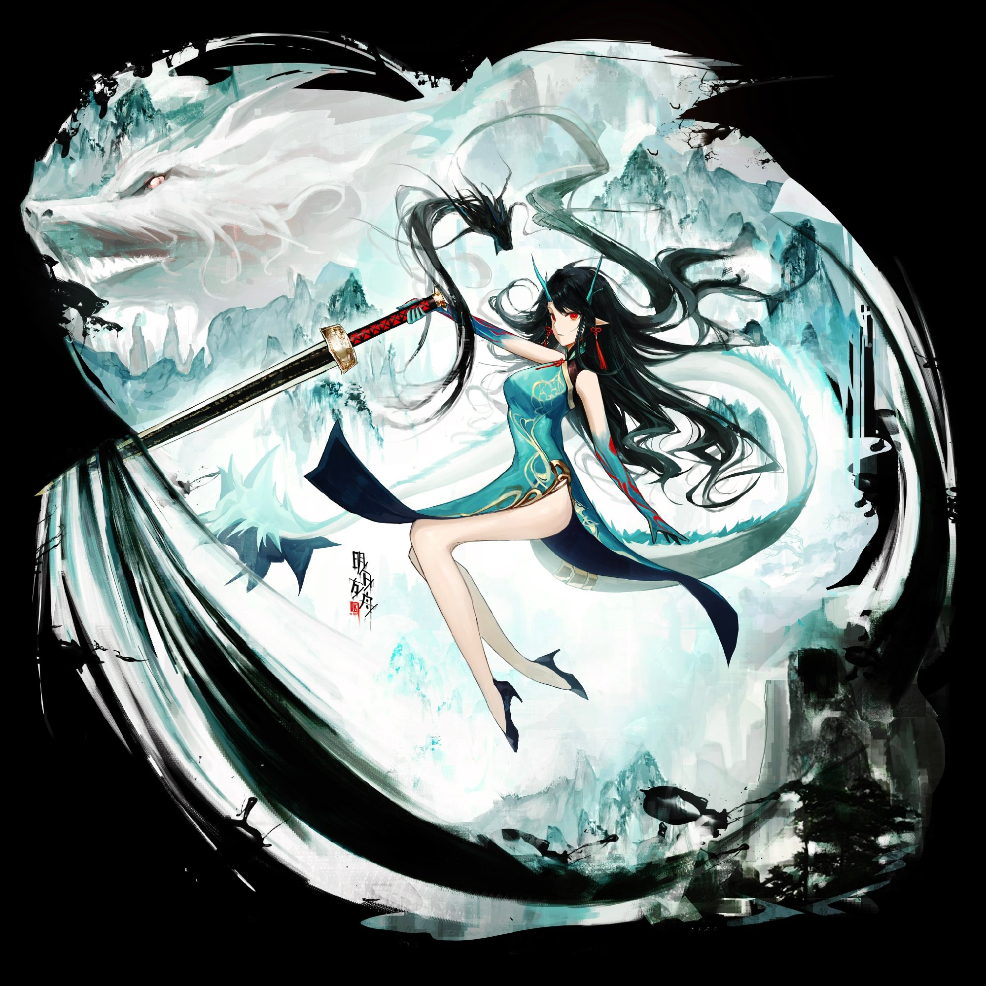 【P站画师】心动的瞬间！韩国画师クレン KREN的插画作品推荐 - ACG17.COM