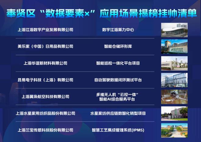 每年开放100余个新技术应用场景，奉贤发布数据要素×应用场景揭榜挂帅清单-萌番资讯网