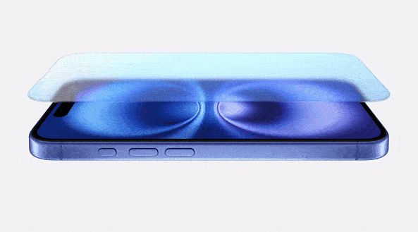 iPhone 16/Pro系列搭载新一代超瓷晶面板：硬度较初代提升50%-欣猫博客