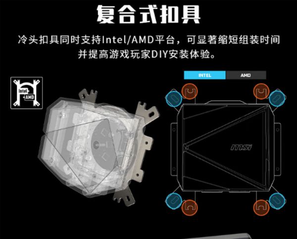 图片[3]-699元起 微星发布寒冰I360水冷：双面无限镜革新设计-欣猫博客