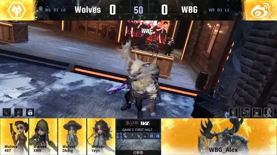 第五人格IVL：成都Wolves稳中求胜，两局净胜击败WBG_第五人格IVL：成都Wolves稳中求胜，两局净胜击败WBG_